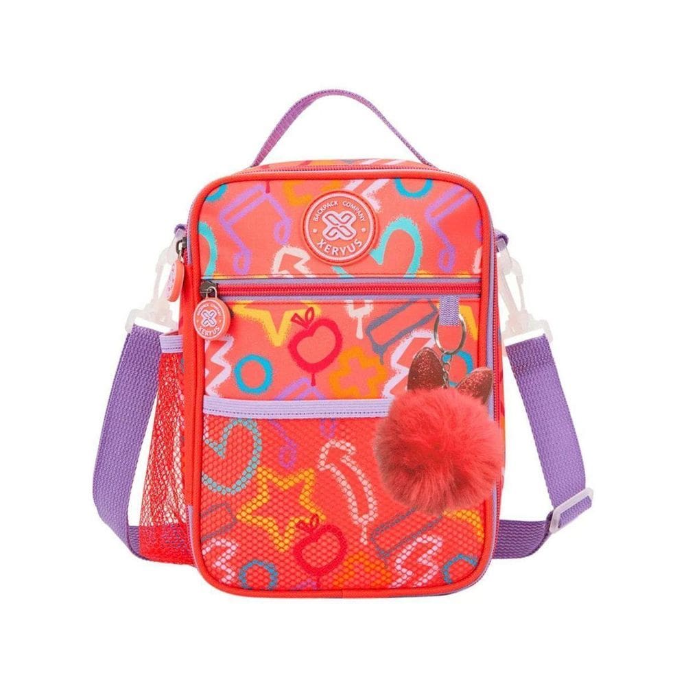 Lancheira Térmica College Spray Juvenil Feminina Xeryus
