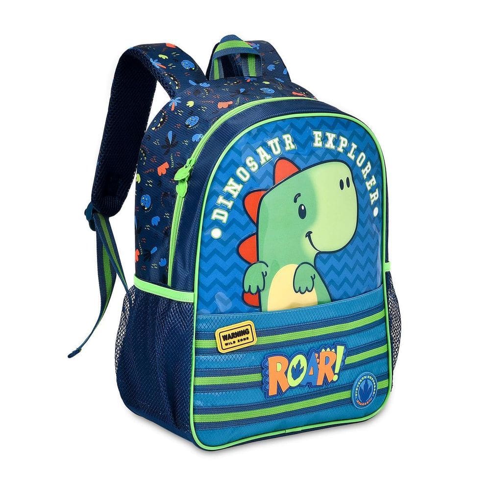 Mochila De Costas Dinossauros Bolsa Escolar Infantil Criança