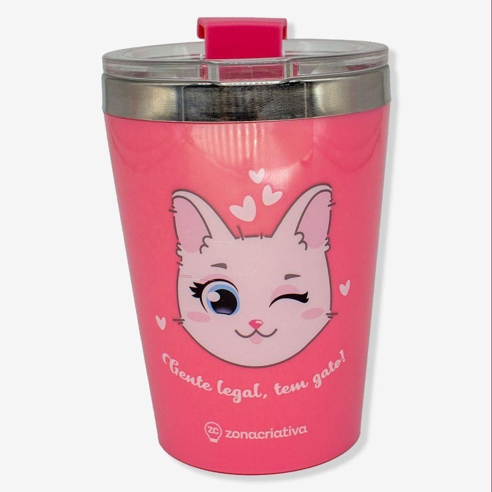 Copo Snap I Love Cats Zonacriativa
