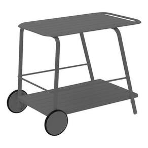 Carrinho De Apoio Em Aluminio Para Churrasqueira 69X57 Cm