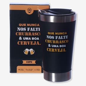 Copo Térmico Opener Nunca Falte Cerveja E Churrasco Zonacriativa