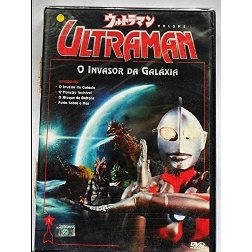 Ultraman - O Invasor Da Galáxia Dvd Masterpiece