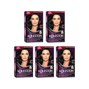 Coloraçao Koleston 1.0 Preto Infinito - Kit C/5Un