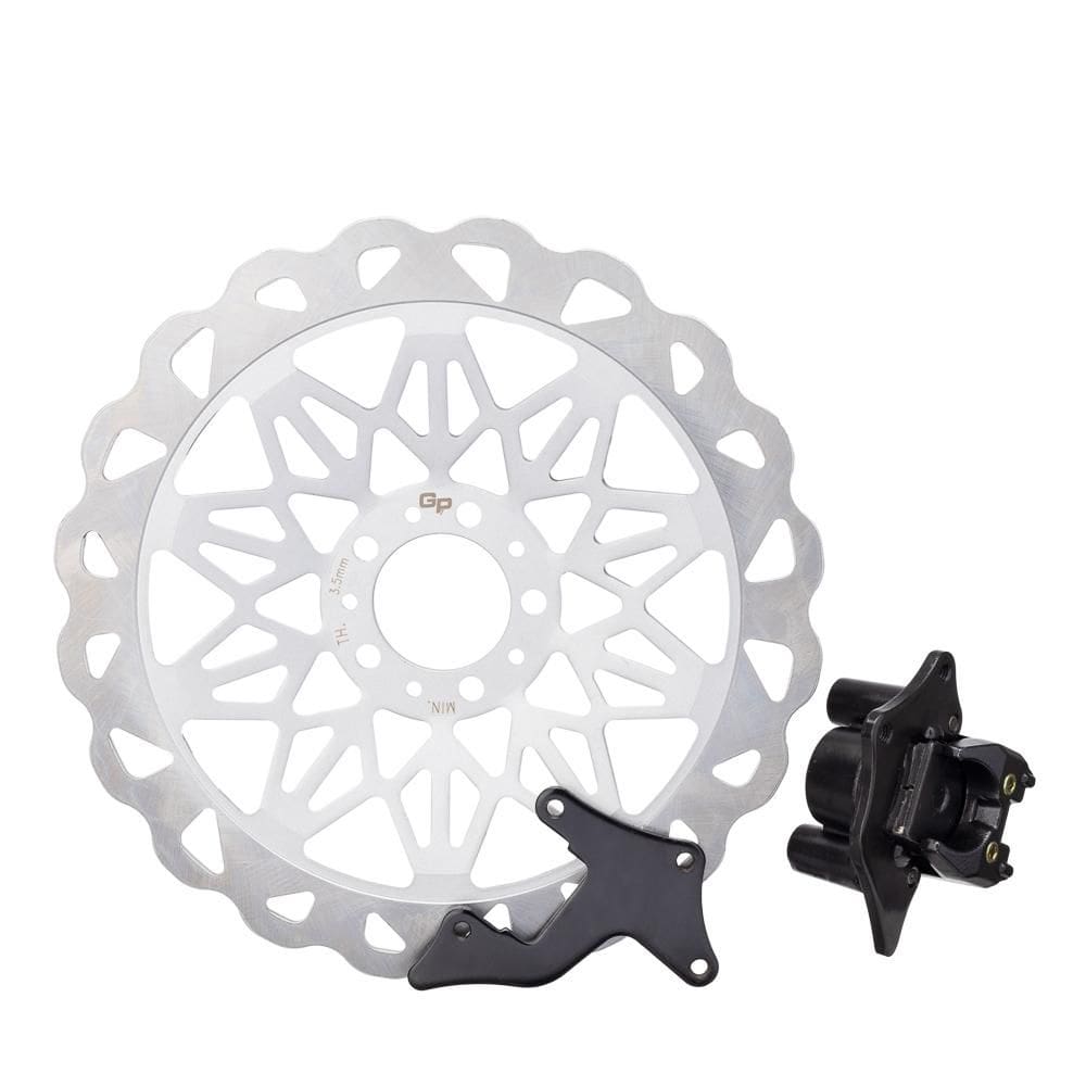 Disco C/ Caliper De Freio Dianteiro Gp7 Cg 150 04/08 320mm P [F016]