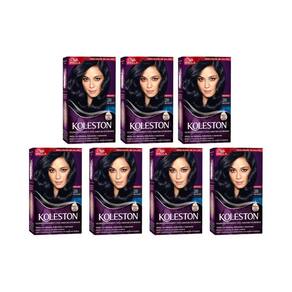 Coloraçao Koleston 28 Preto Azulado - Kit C/7Un
