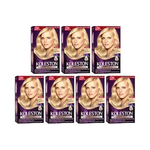 Coloraçao Koleston 120 Louro Clarissimo Natural - Kit C/7Un