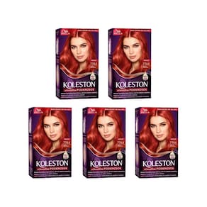 Coloraçao Koleston 7744 Vermelho Intenso-Kit C/5Un