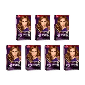 Coloraçao Koleston 641 Castanho Cobre-Kit C/7Un
