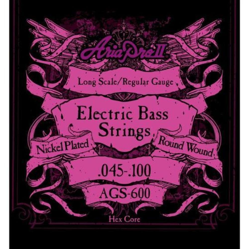 Encordoamento Para Baixo 4 Cordas .045 Ags600 Aria Pro Ii