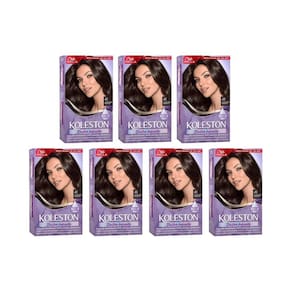 Coloraçao Koleston 41 Castanho Medio Acinzentado - Kit C/7Un