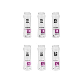Agua Oxigenada Yama 900Ml 10 Volumes Cremosa-Kit C/6Un