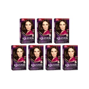 Coloraçao Koleston 30 Castanho Escuro - Kit C/7Un