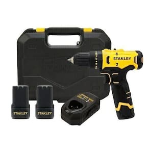 Kit Parafusadeira/Furadeira de Impacto 12V Bateria Tipo Palito SCH10D2K - Stanley