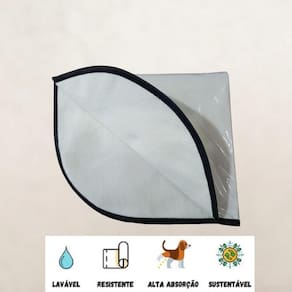 10 Tapete Higiênico Lavável Cachorro Médio, Taman 60 X 80 Cm