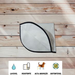 Tapete Higiênico Lavável M, 60 X 80 Cm, 01 Un, Reutilizável