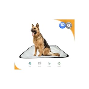 Kit Tapete Higiênico Lavável Xixi Cachorro, 10 G, 100 X90 Cm