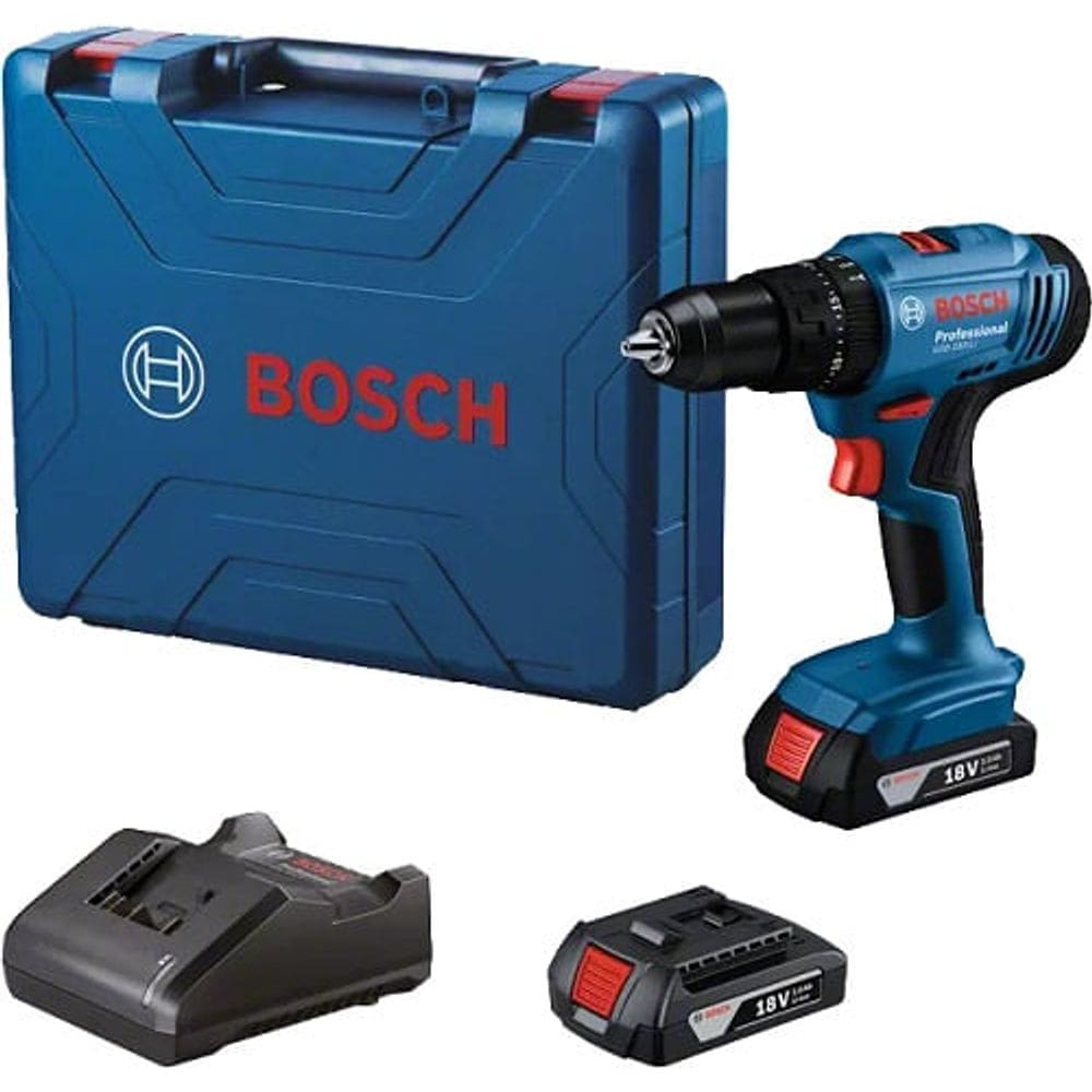 Parafusadeira/Furadeira á Bateria Bosch 18,0V GSB 183-LI Maleta + 1 Baterias