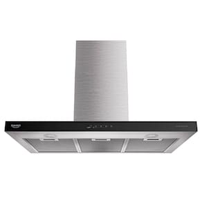 Coifa de Parede Dako 90 cm com Duto e Filtro de Carvão Ativado Supreme Inox 220V