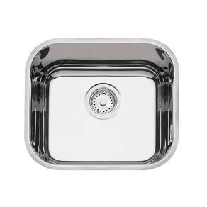 Cuba de Embutir Tramontina Lavínia 40 BL 94020/207 Aço Inox Alto Brilho 0,6mm de Espessura 40x34cm