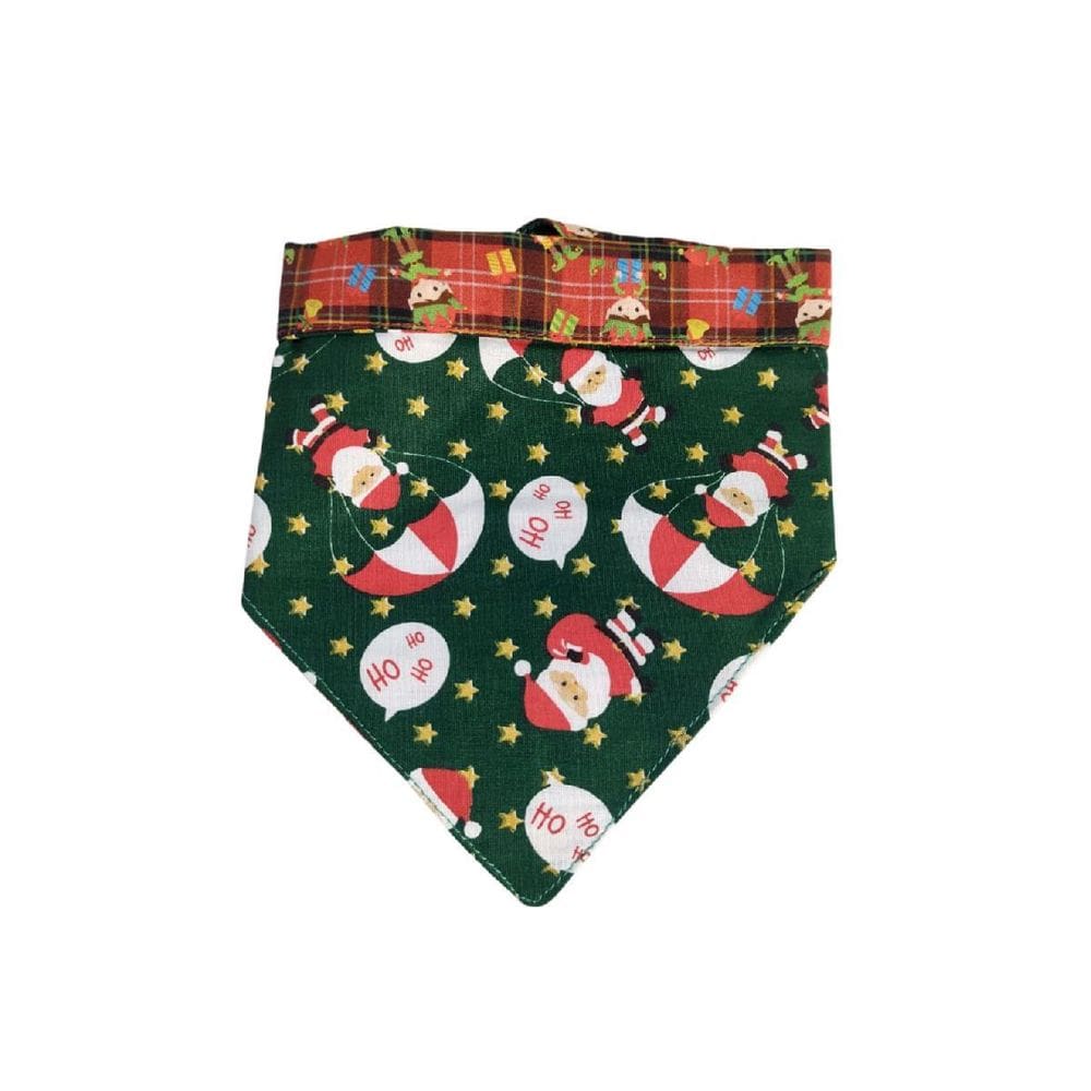 Bandanas Pet Natal Para Cães E Gatos Estampas Variadas Tam P
