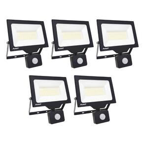 Refletor Led Avant 50w 6500k Sensor Presença Bivolt 5 Und