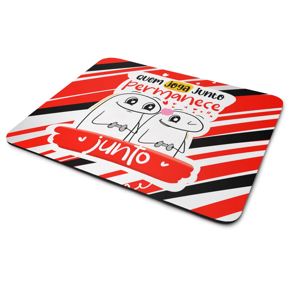 Mouse Pad Flork Namorados - Quem joga junto?