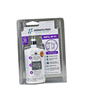 3 Refil Vela Filtro Água Lorenzetti Acqua Bella Vitale Rv-01
