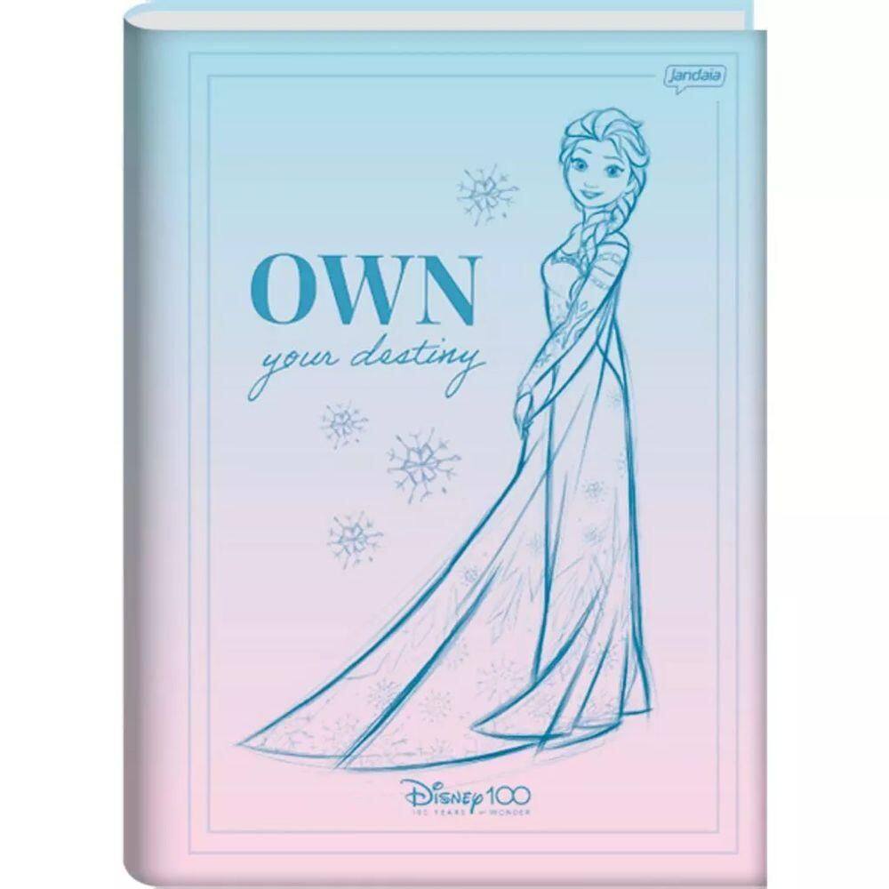 Caderno 1/4 Brochura 80 Fls Disney 100 anos Capa3 - Jandaia