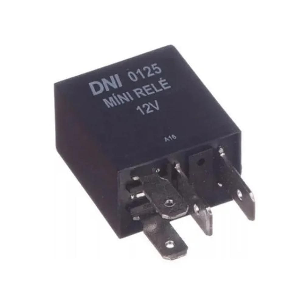 Rele Mini Auxiliar 12V 40A Com Resistor Dni0125