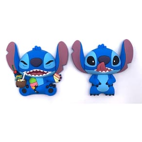 Conjunto de ímãs de espuma 3D Disney Stitch — Costure com a língua e costure com ímãs de alimentos — Ímã para geladeiras e armários