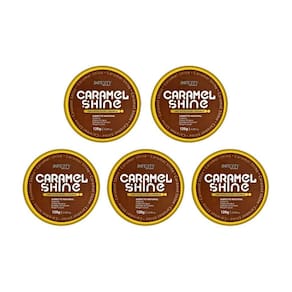 Pomada Capilar Infinity Caramel Shine Cera 120G-Kit C/5Un