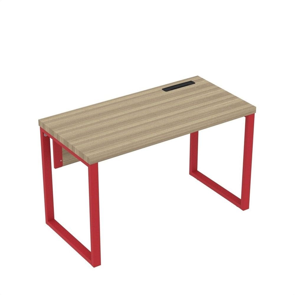 Plataforma Unica 1215x600 Pupb1215/60pe40tub Noce Naturalle/Vermelho