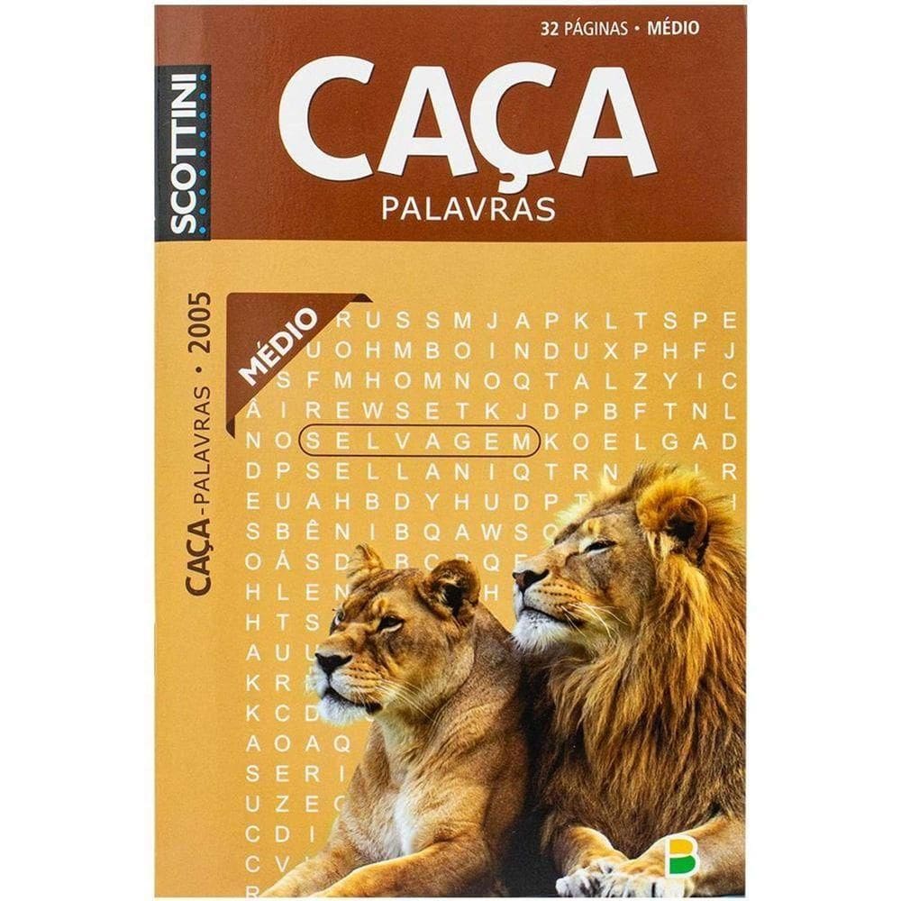 Revista Passatempos Caça Palavras Médio Ed.2005