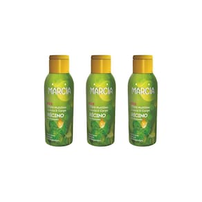 Oleo Cabelo E Corpo Marcia 90Ml Ricino-Kit C/3Un