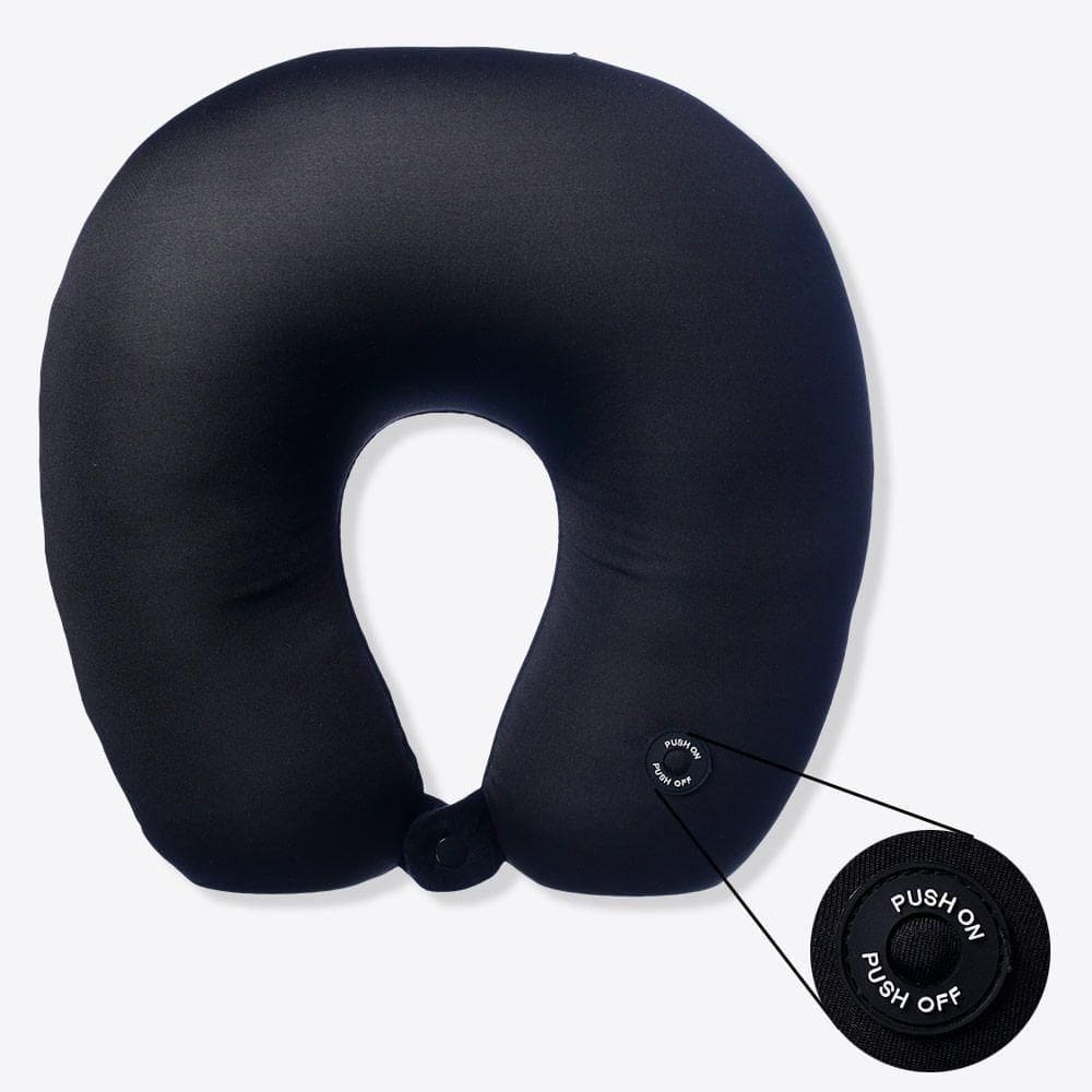 Almofada Pescoço Preta - Zonacriativa Almofada Pescoço Massageadora Preta - Zonacriativa