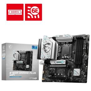 Placa Mãe MSI B760M Gaming Plus (LGA 1700 - DDR5) Chipset Intel B760 USB 3.2 - Slot M.2 - Micro ATX