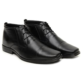 Sapato Social Masculino Couro Casual Cano Médio Conforto