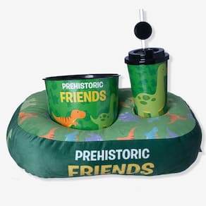 Kit Pipoca Infantil Amigos Pré-históricos Zonacriativa