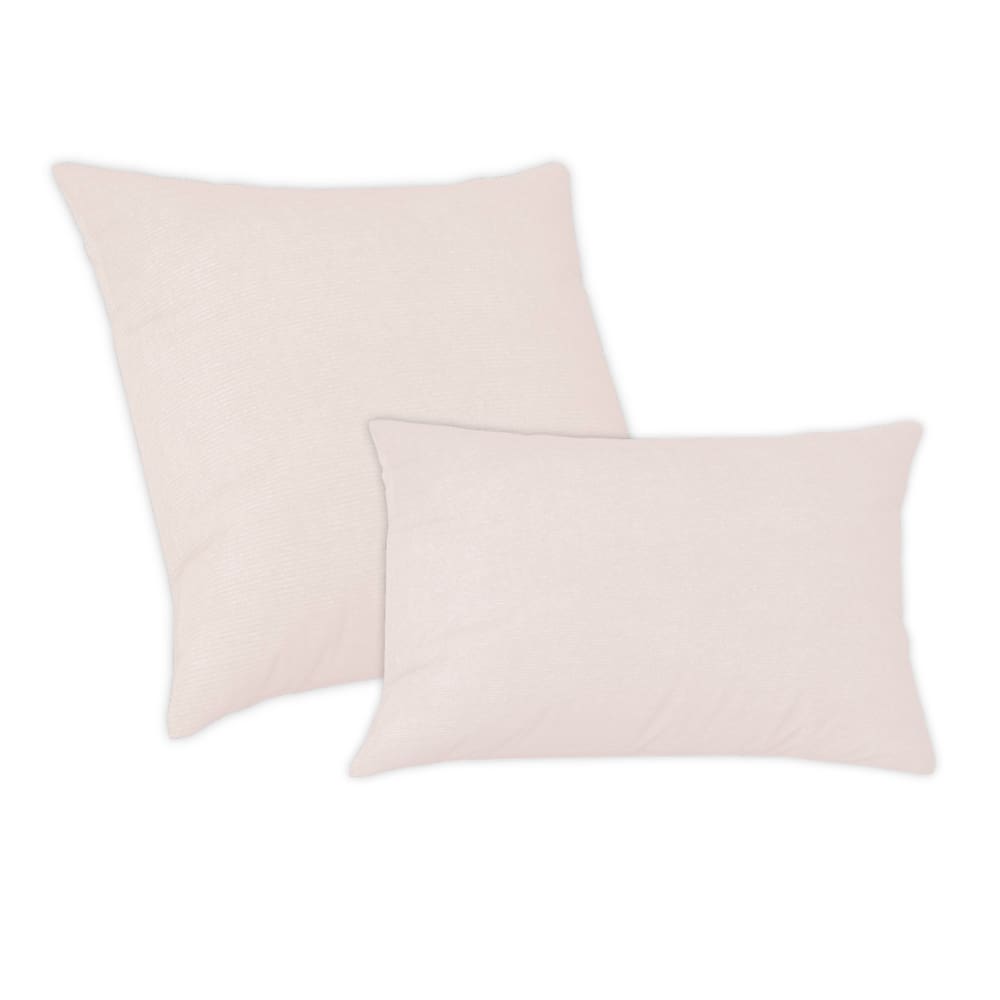 Kit Capas Almofadas 50x50 e 30x50cm Suede Glamour Rose
