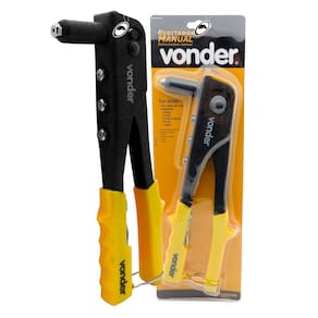 Rebitador Manual Profissional 4 Bicos Rebites 2,4mm 3,2mm 4mm Vonder
