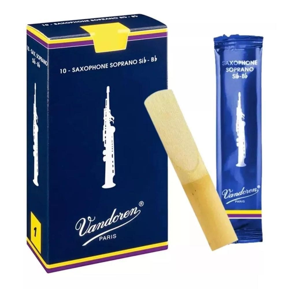Palhetas Vandoren Tradicional Clarinete Com 10 - N 2,5