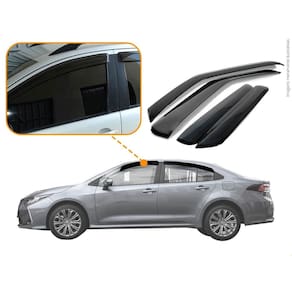 Calha De Chuva Ecoflex Toyota Corolla 4 Portas