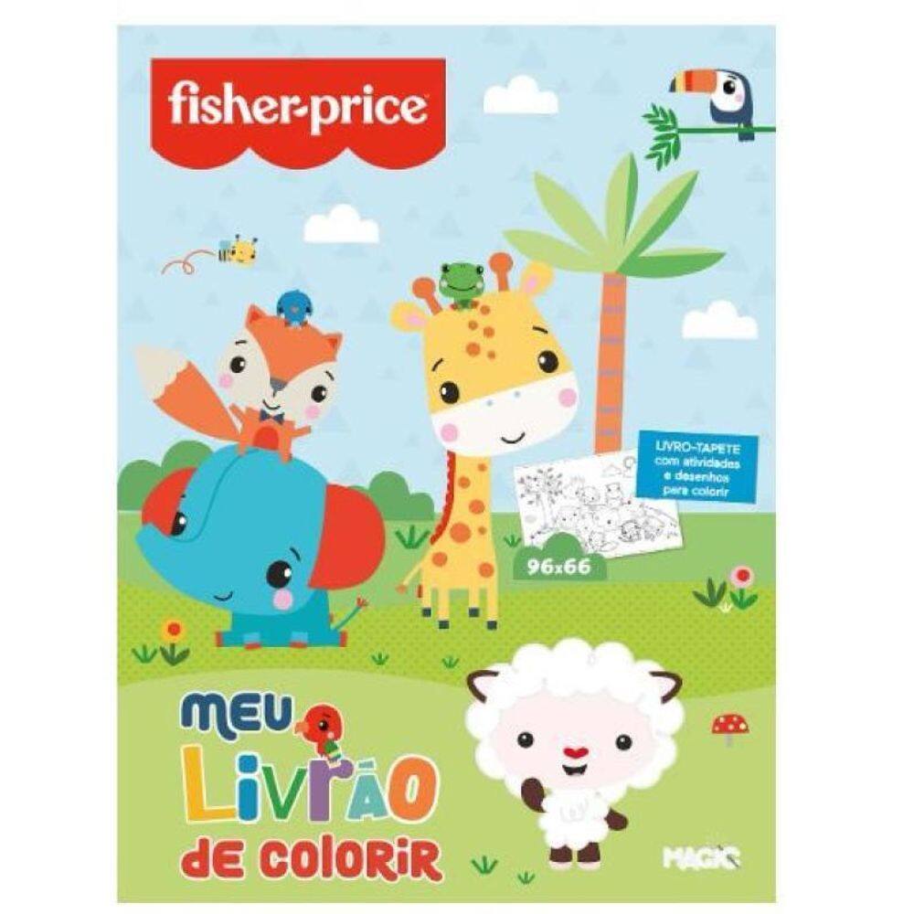 Fisher Price Meu Livrão De Colorir