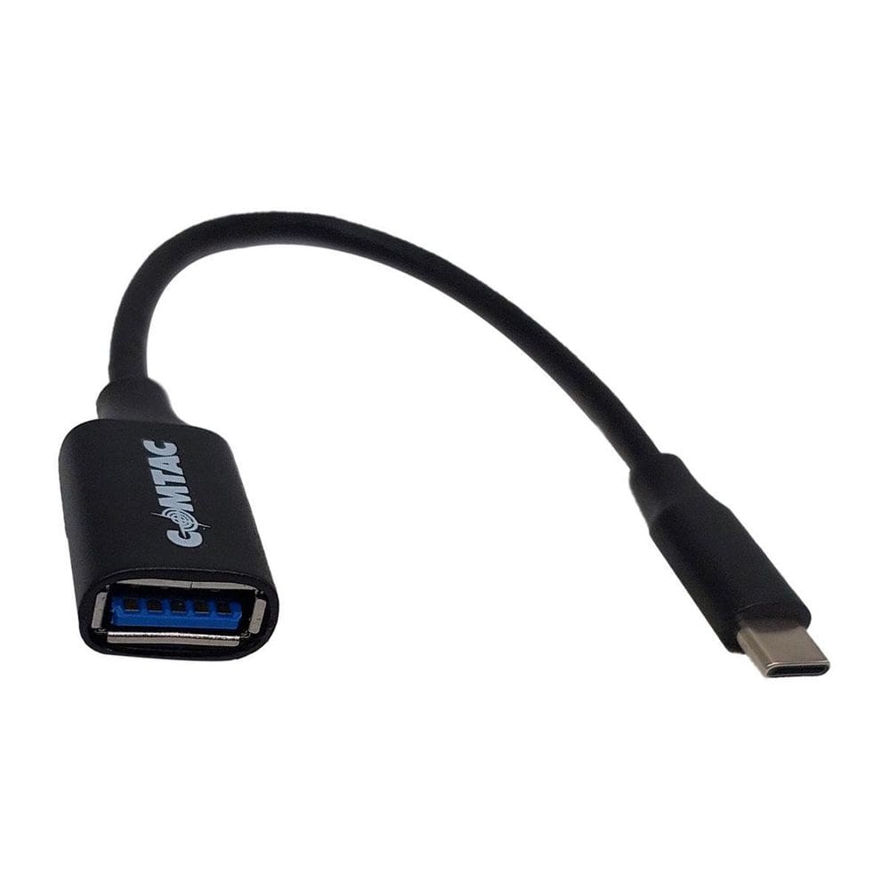 Cabo Conversor, Comtac, Usb- C X Usb 3.0 Femea, 1Mt, Preto