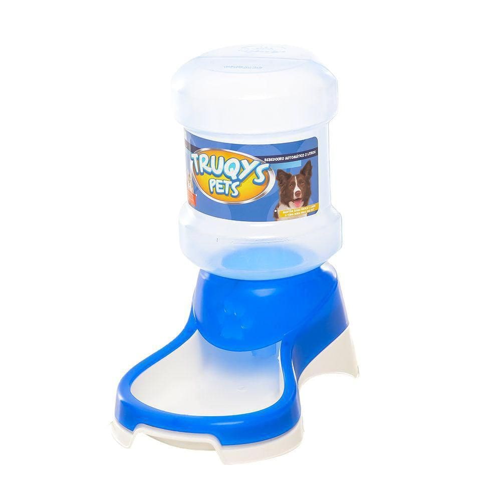 Bebedouro Cães Automático Truqys Azul 2L