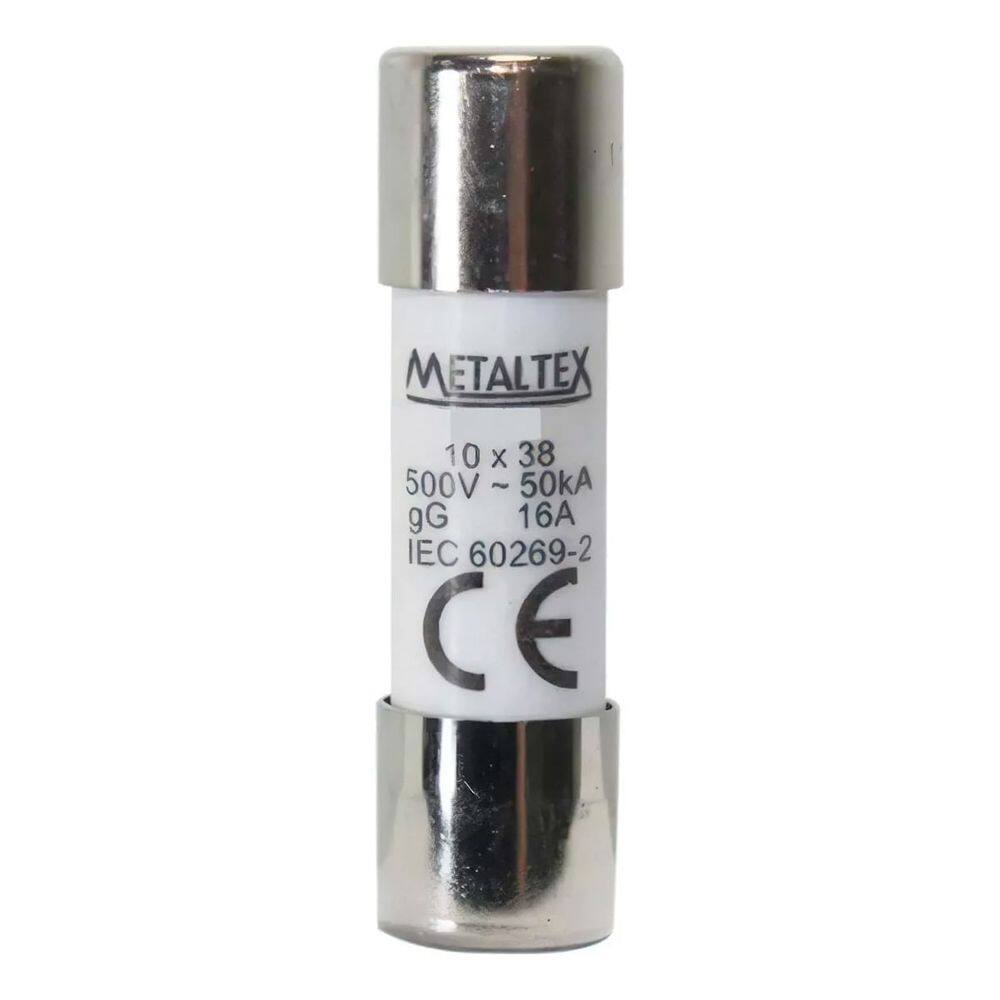 Fusível Cartucho 10A 500v Metaltex