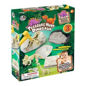 Brinquedo Caça Ao Tesouro Multikids Kit Escavação Dinos