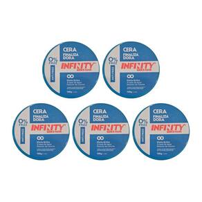 Pomada Capilar Infinity Azul 160G - Kit Com 5Un