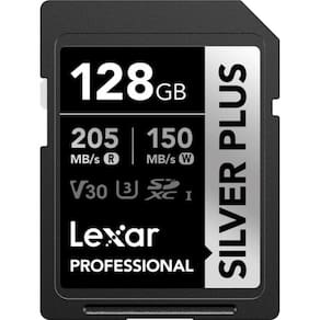 Cartão Memória Lexar Sd Xc 128Gb 205Mb/S Uhs-I V30 Silver