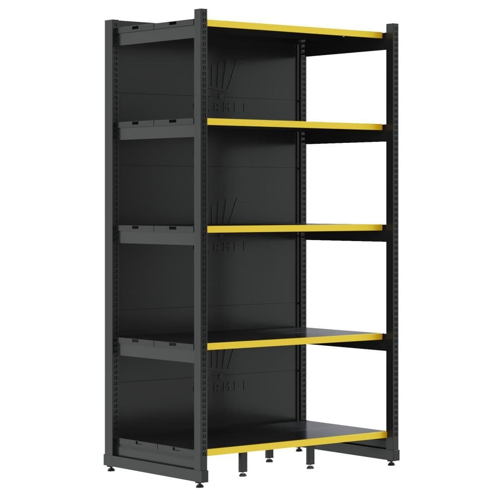 Rack Gôndola Parede 1 Inicial 2,00m 5 Níveis 1140kg Fit Amapá